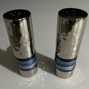 Salt and pepper shakers - NEVER used - perfect condition